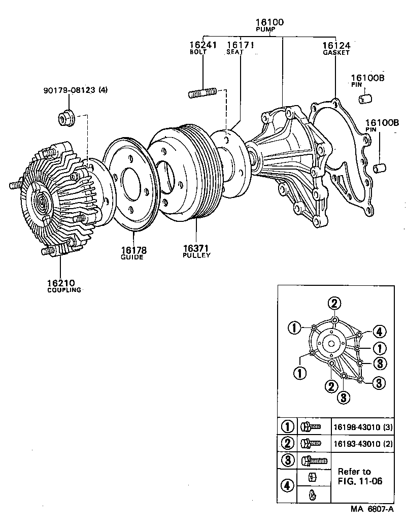  CELICA |  WATER PUMP