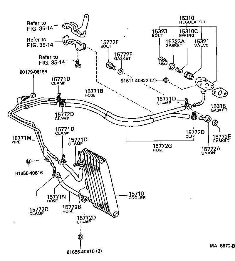  CELICA |  ENGINE OIL COOLER