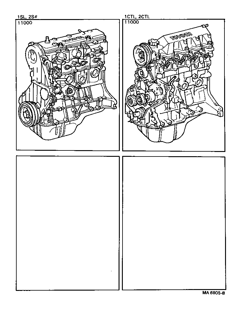  CAMRY |  PARTIAL ENGINE ASSEMBLY
