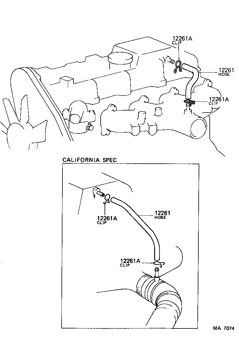  4 RUNNER TRUCK |  VENTILATION HOSE