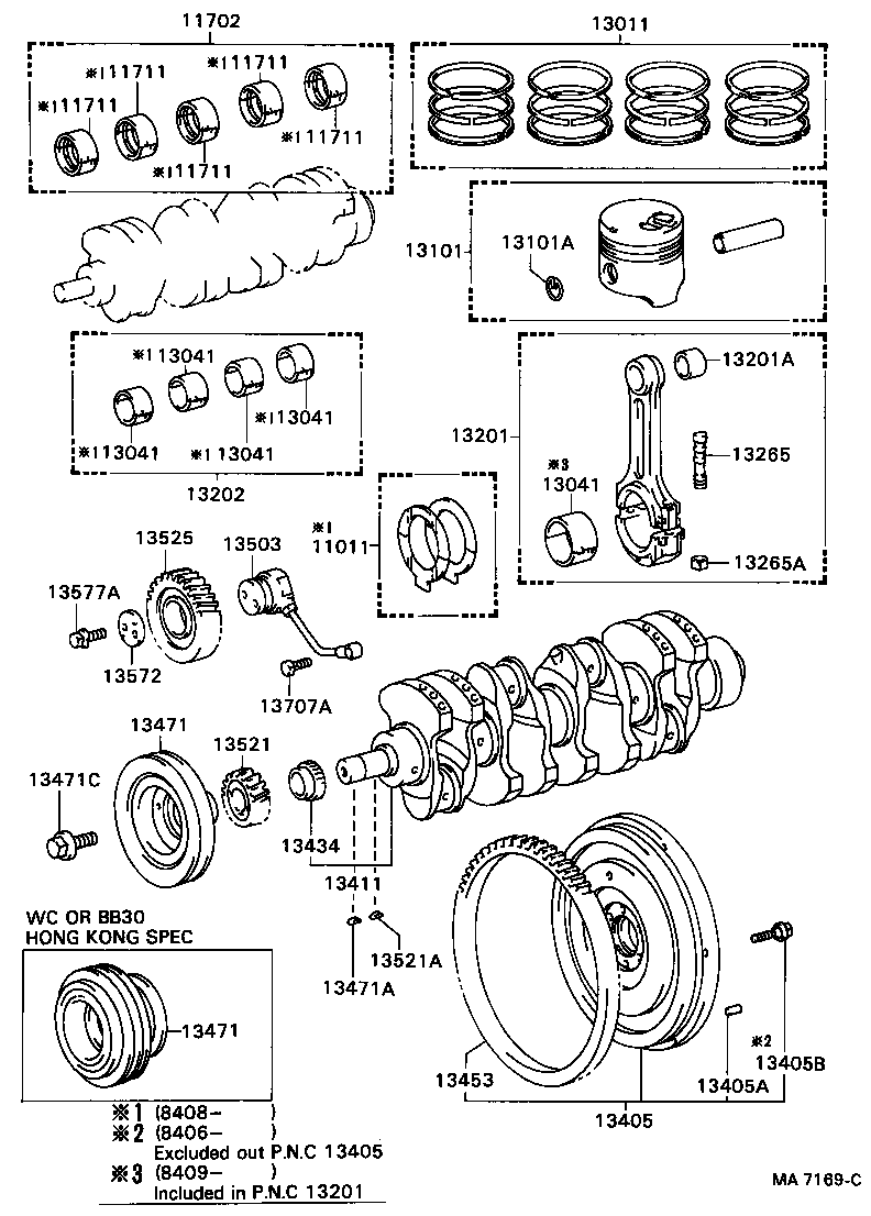  COASTER |  CRANKSHAFT PISTON