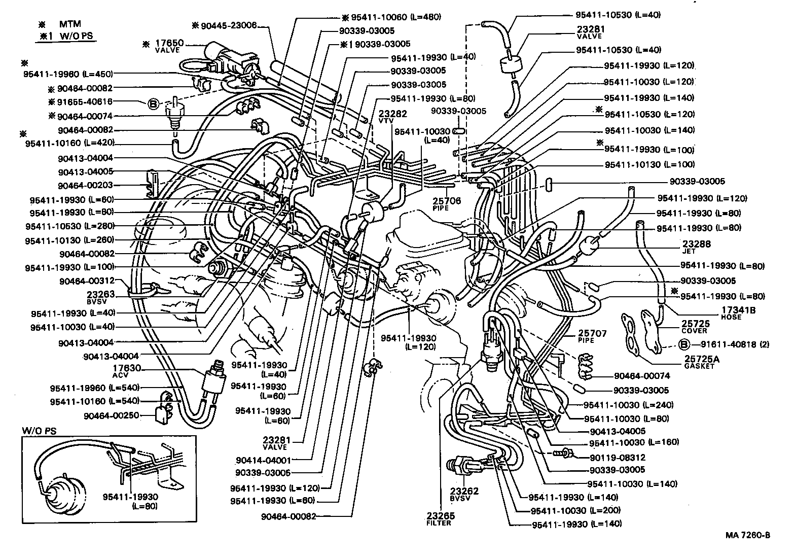  CAMRY |  VACUUM PIPING