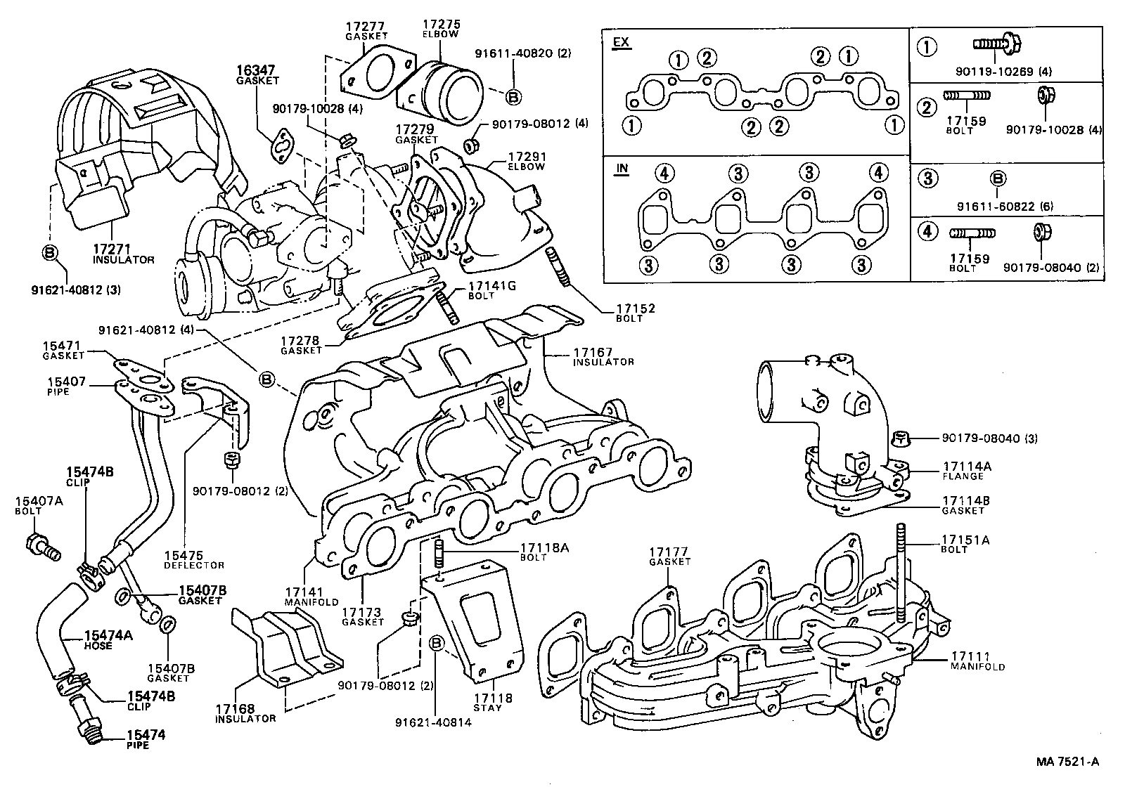  4 RUNNER TRUCK |  MANIFOLD