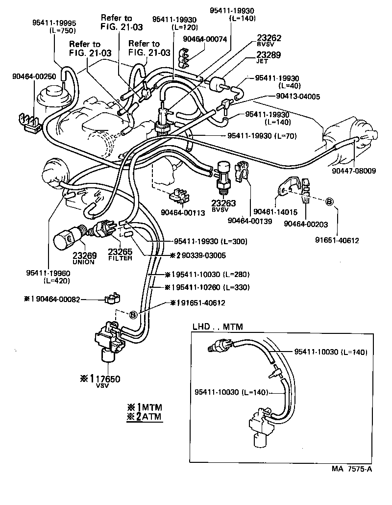  CELICA |  VACUUM PIPING