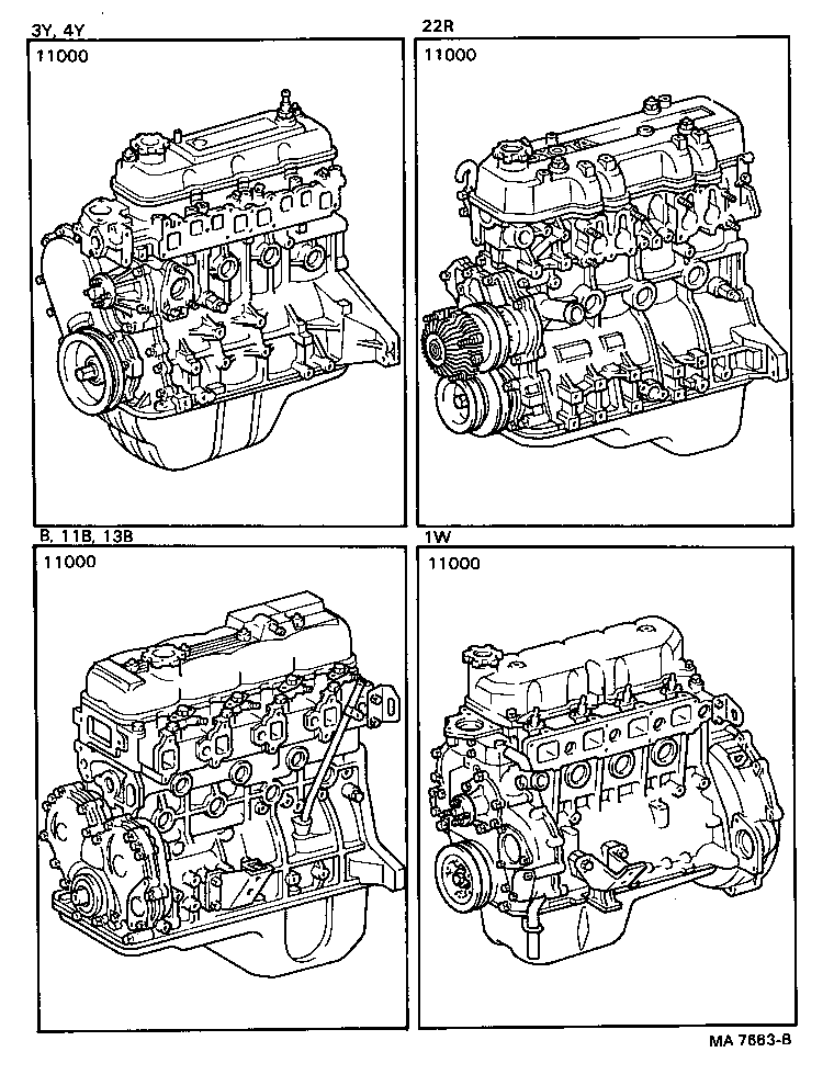  DYNA |  PARTIAL ENGINE ASSEMBLY