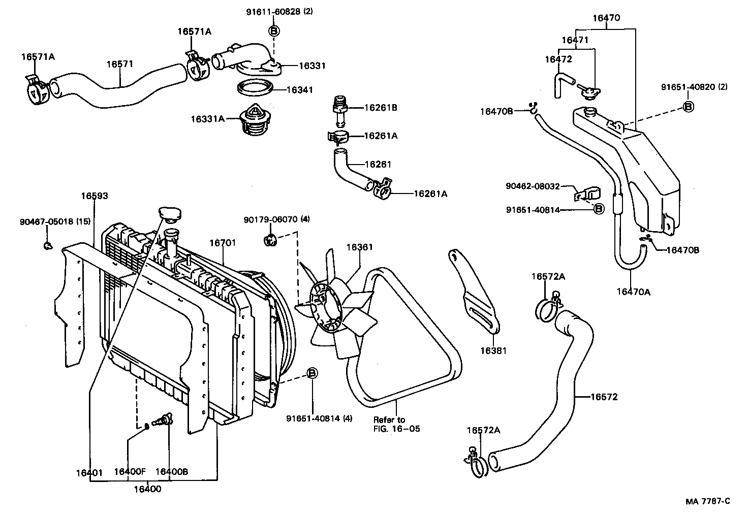  DYNA |  RADIATOR WATER OUTLET