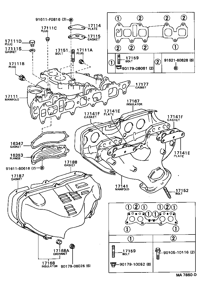  COASTER |  MANIFOLD