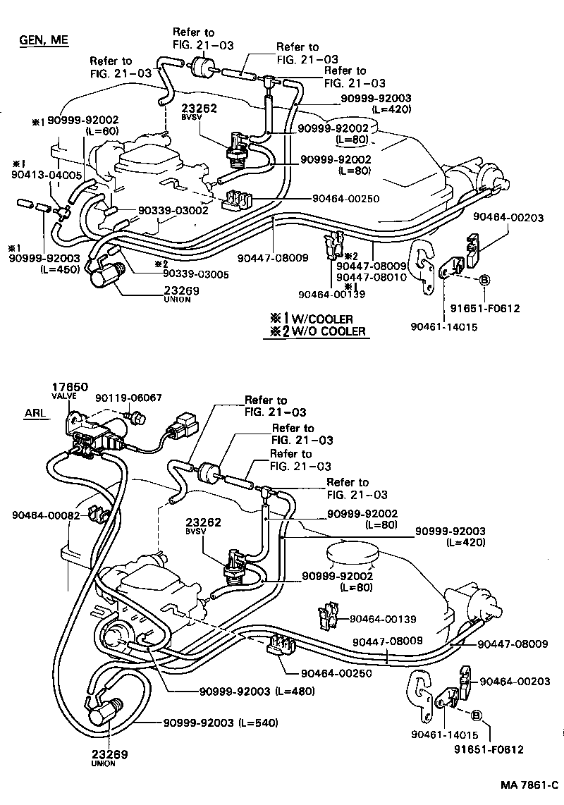  COASTER |  VACUUM PIPING