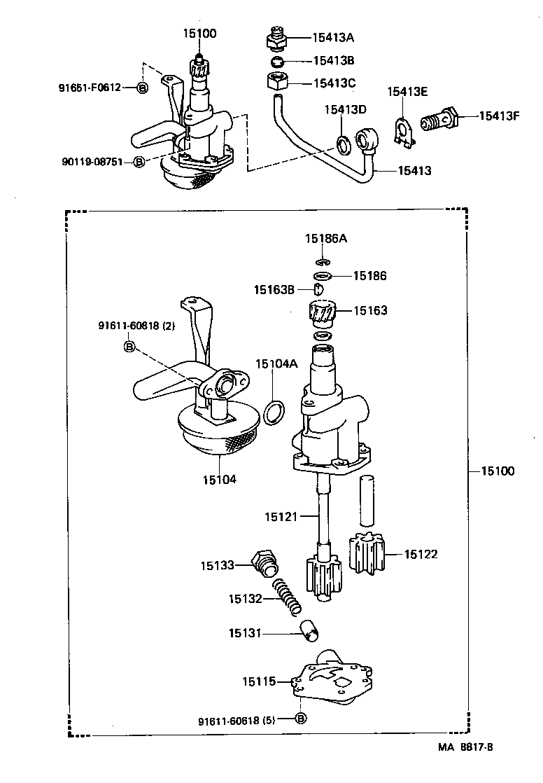  SUPRA |  ENGINE OIL PUMP