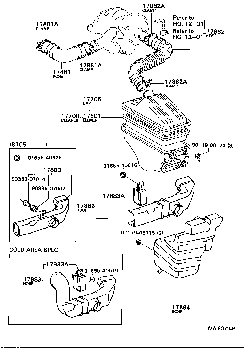  CAMRY |  AIR CLEANER