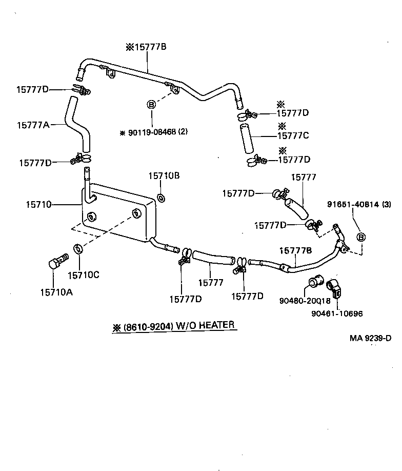  COASTER |  ENGINE OIL COOLER