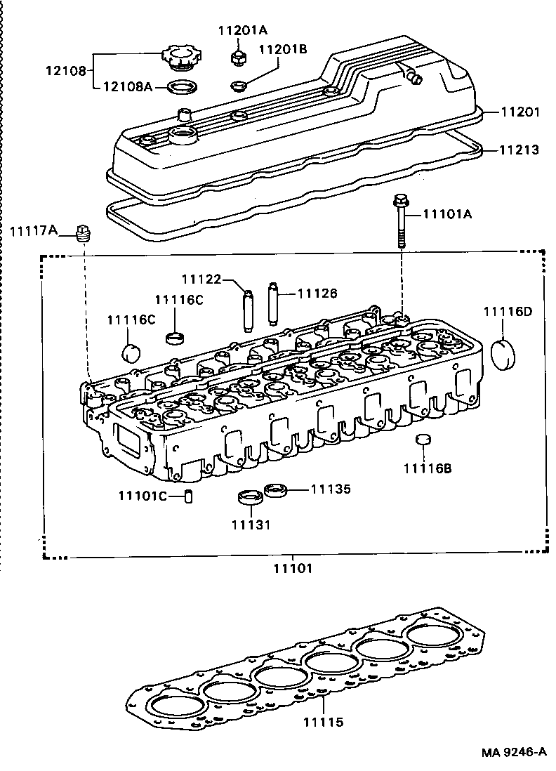  COASTER |  CYLINDER HEAD