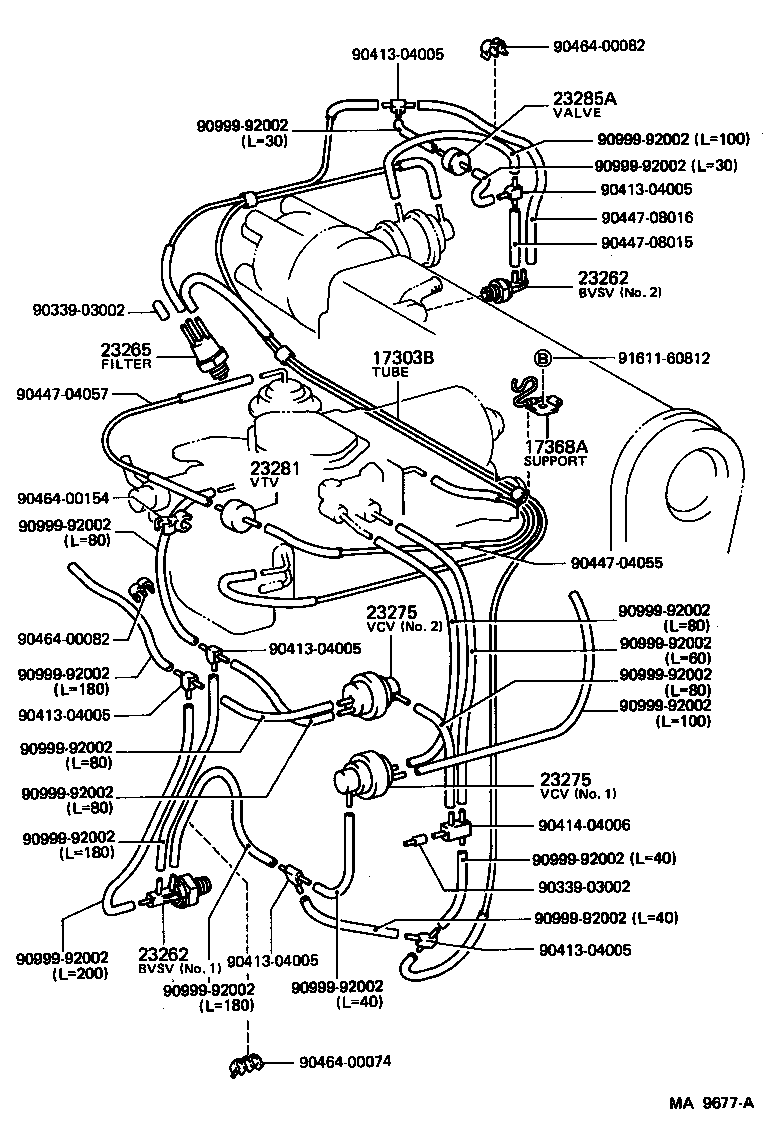  STARLET |  VACUUM PIPING