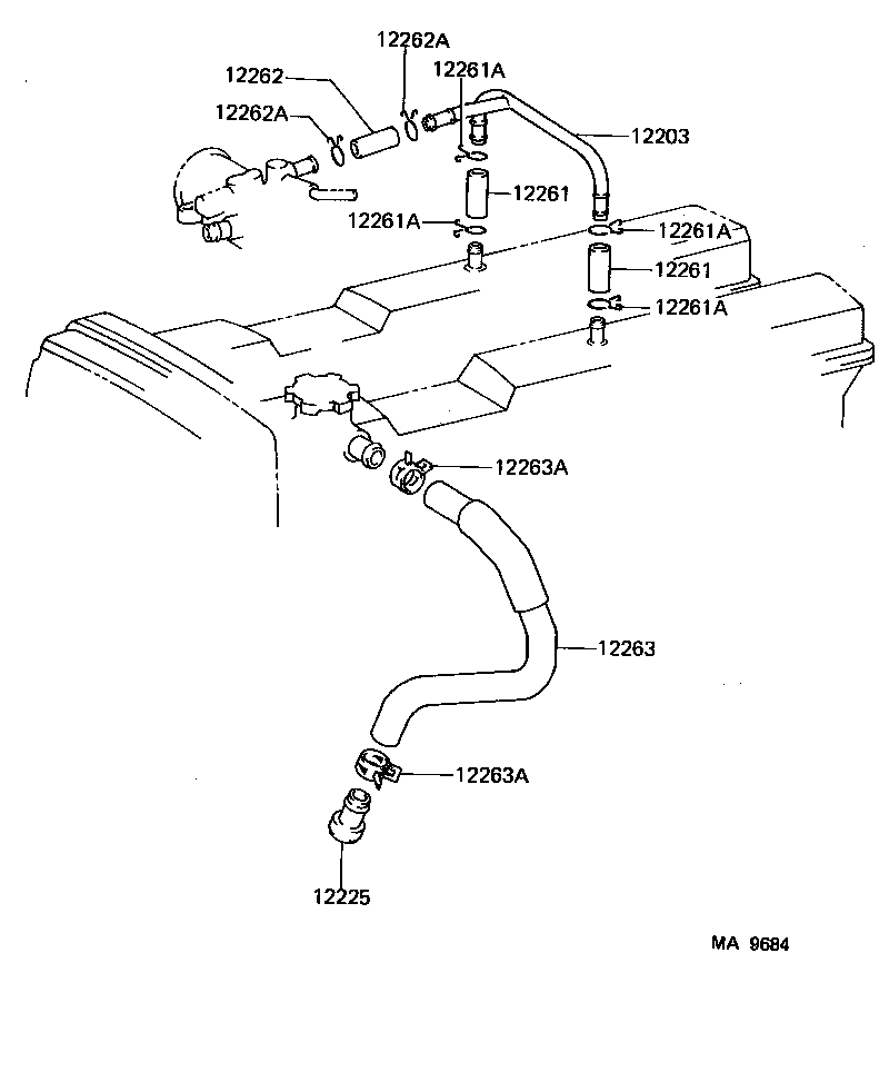  CRESSIDA WAGON |  VENTILATION HOSE