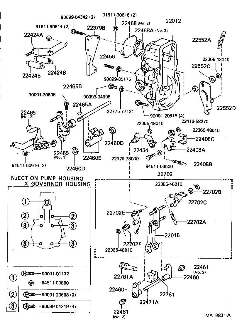  LAND CRUISER 60 62 |  MECHANICAL GOVERNOR
