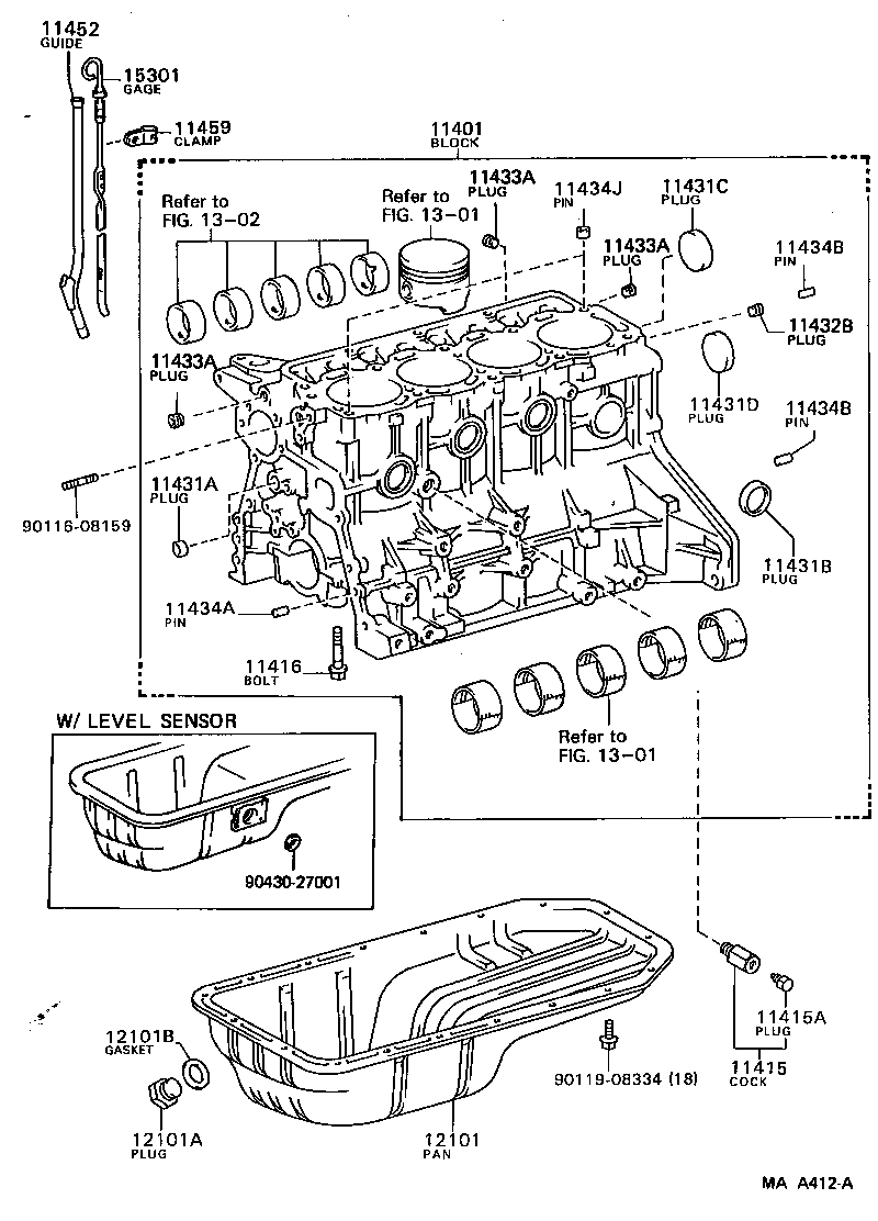  DYNA100 |  CYLINDER BLOCK