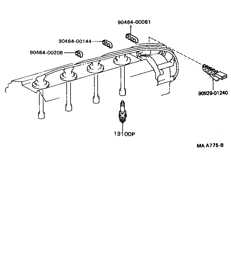  CAMRY JPP |  IGNITION COIL SPARK PLUG