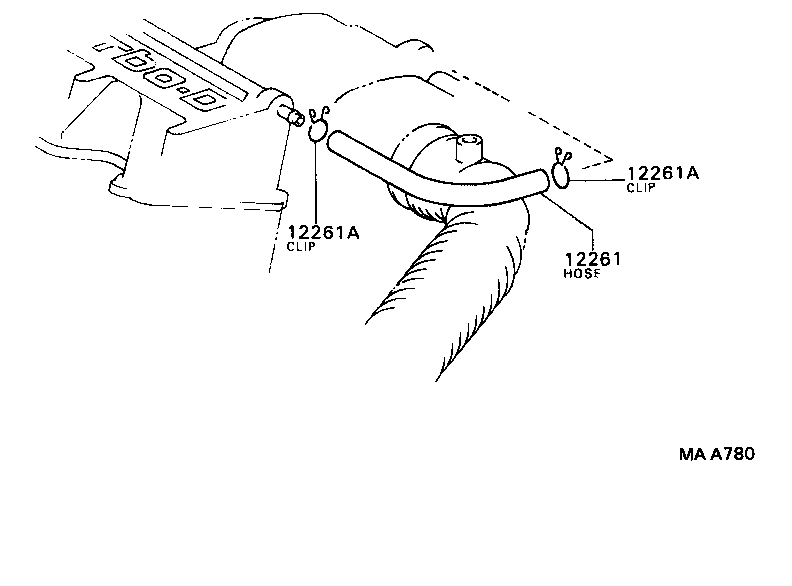  CAMRY |  VENTILATION HOSE