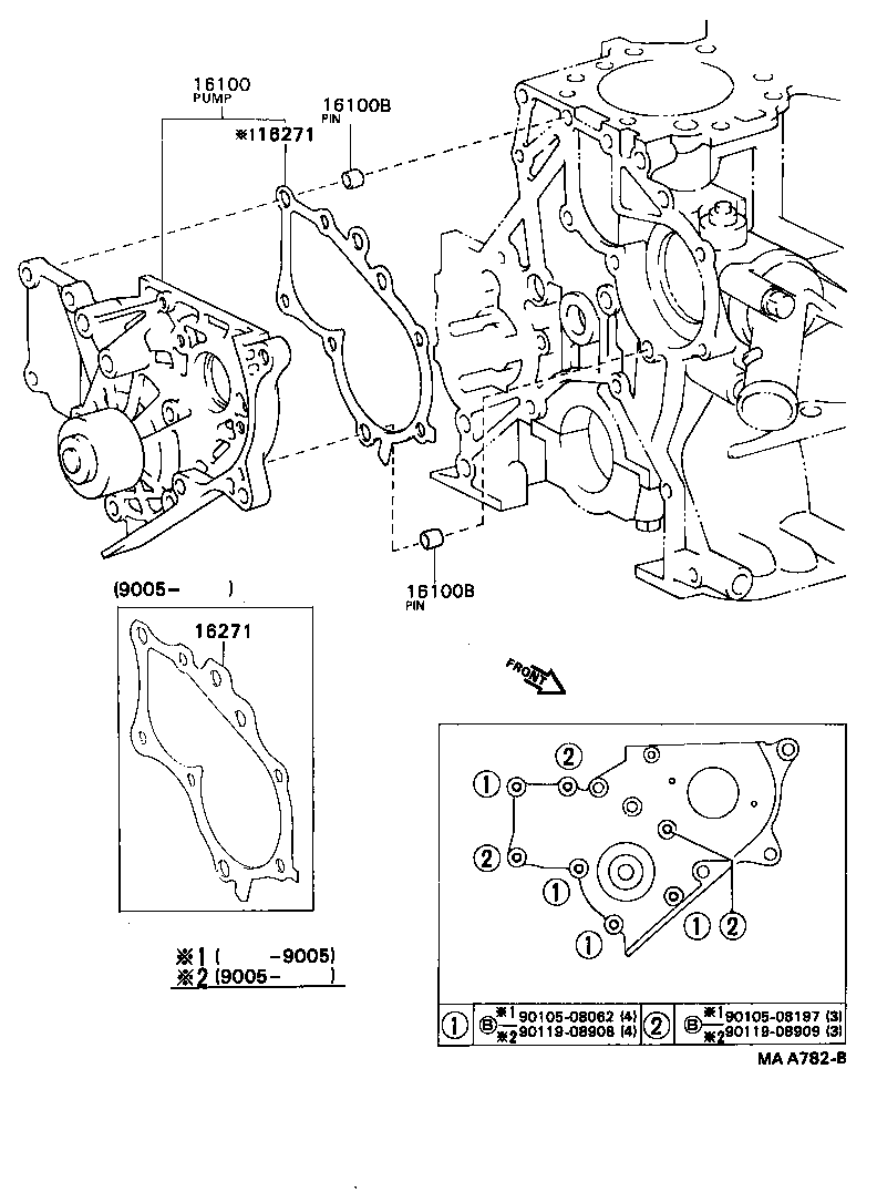  CAMRY |  WATER PUMP