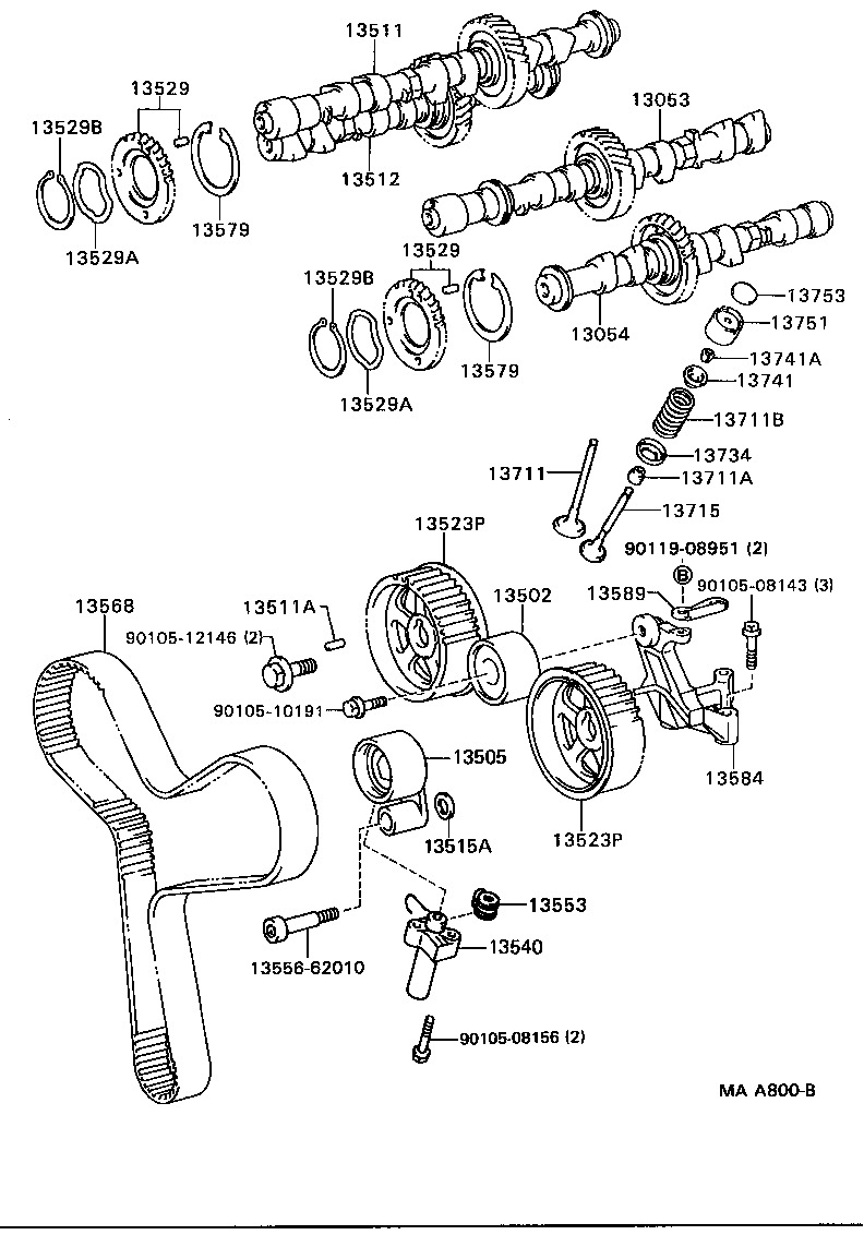  CAMRY |  CAMSHAFT VALVE