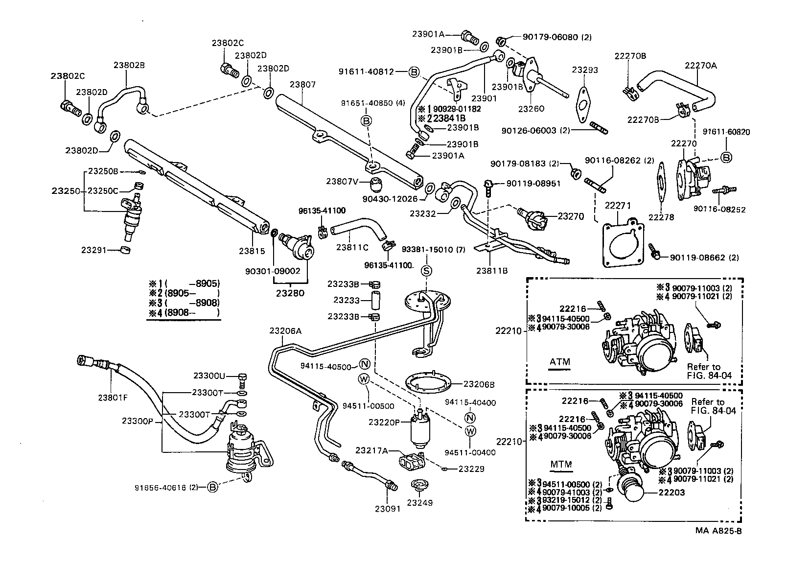  CAMRY |  FUEL INJECTION SYSTEM