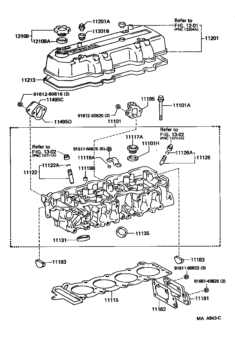  4 RUNNER TRUCK |  CYLINDER HEAD