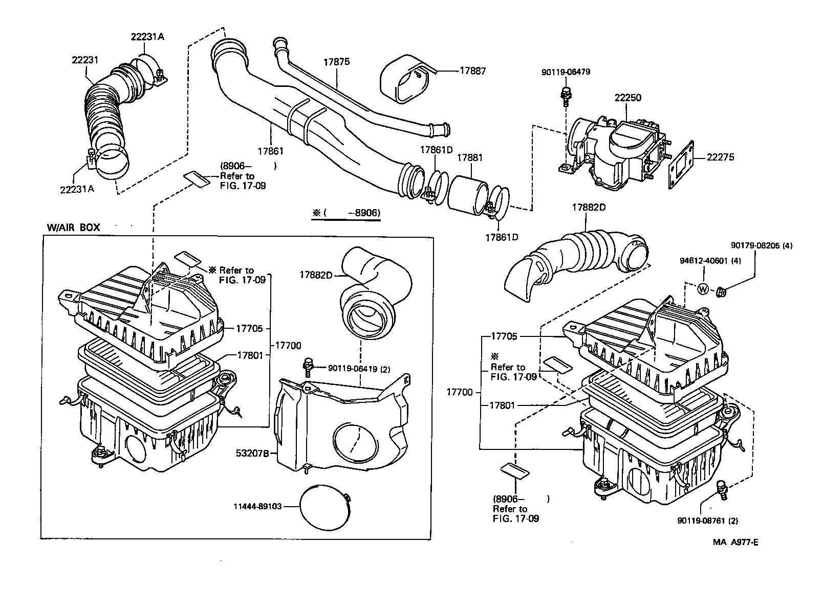  4 RUNNER TRUCK |  AIR CLEANER