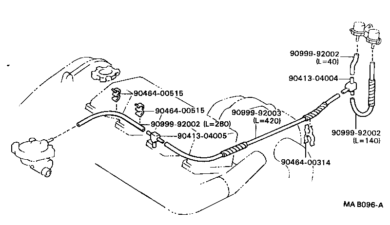  CAMRY |  VACUUM PIPING