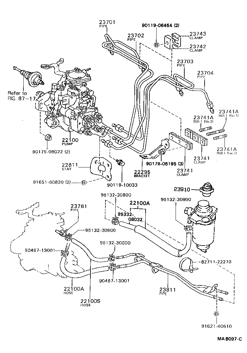  CAMRY |  INJECTION PUMP ASSEMBLY