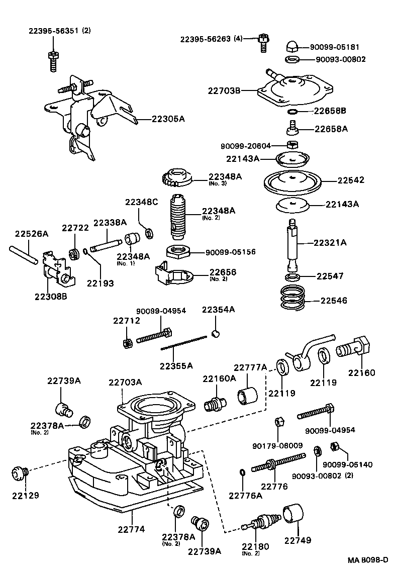  CAMRY |  INJECTION PUMP BODY