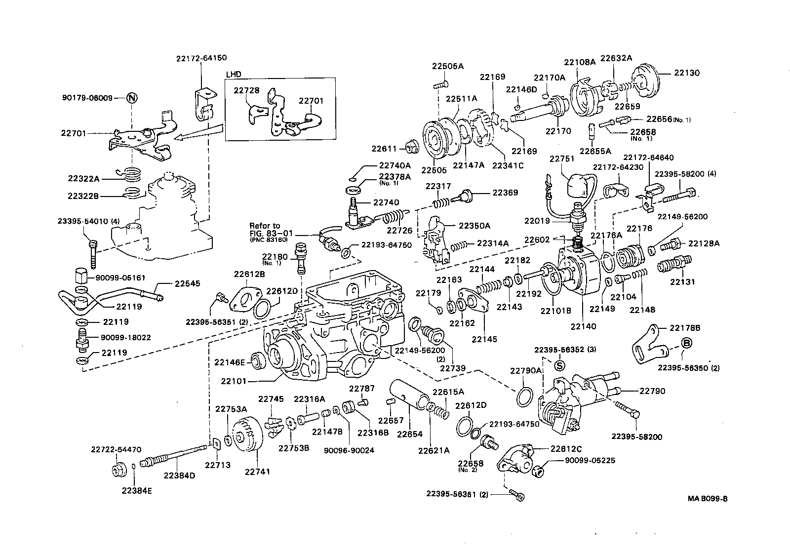  CAMRY |  INJECTION PUMP BODY