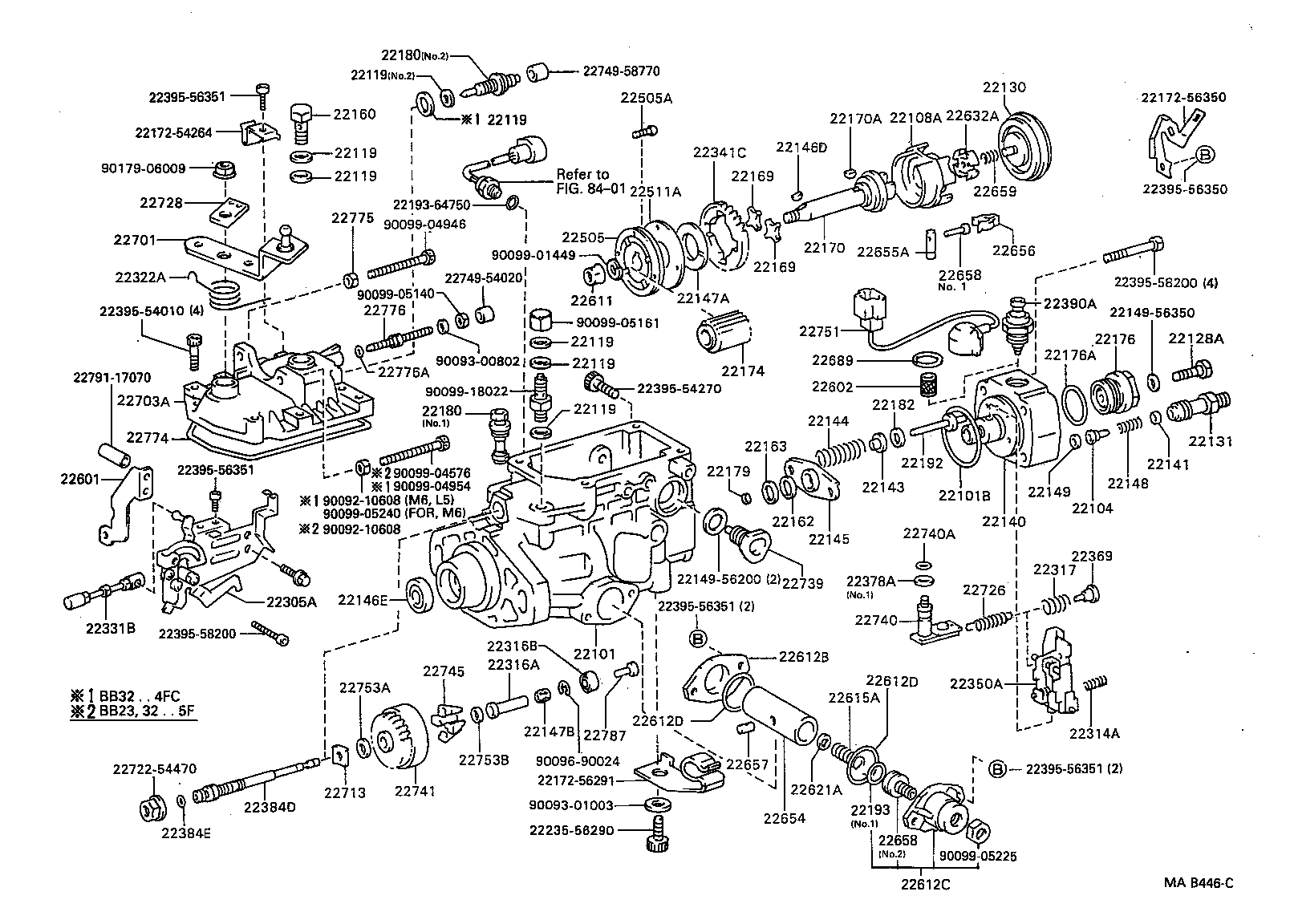  COASTER |  INJECTION PUMP BODY