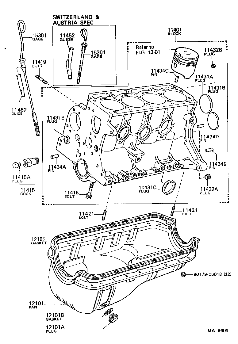  LITEACE VAN WAGON |  CYLINDER BLOCK