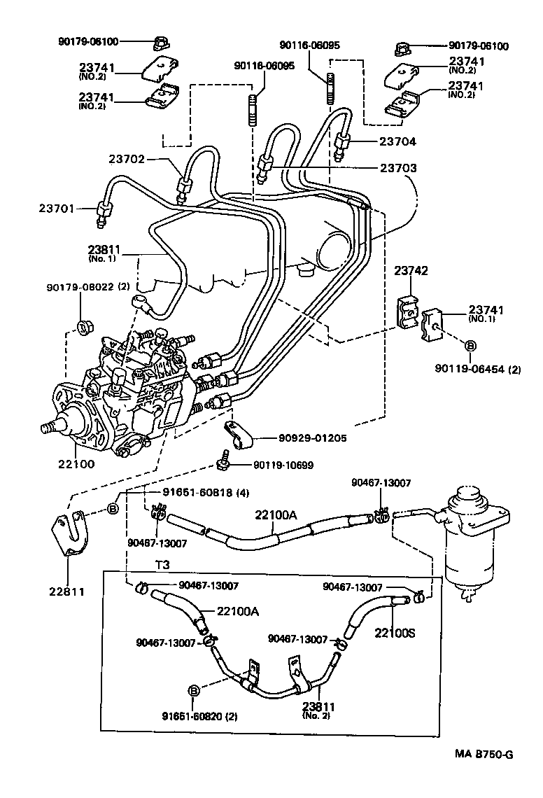  DYNA100 |  INJECTION PUMP ASSEMBLY