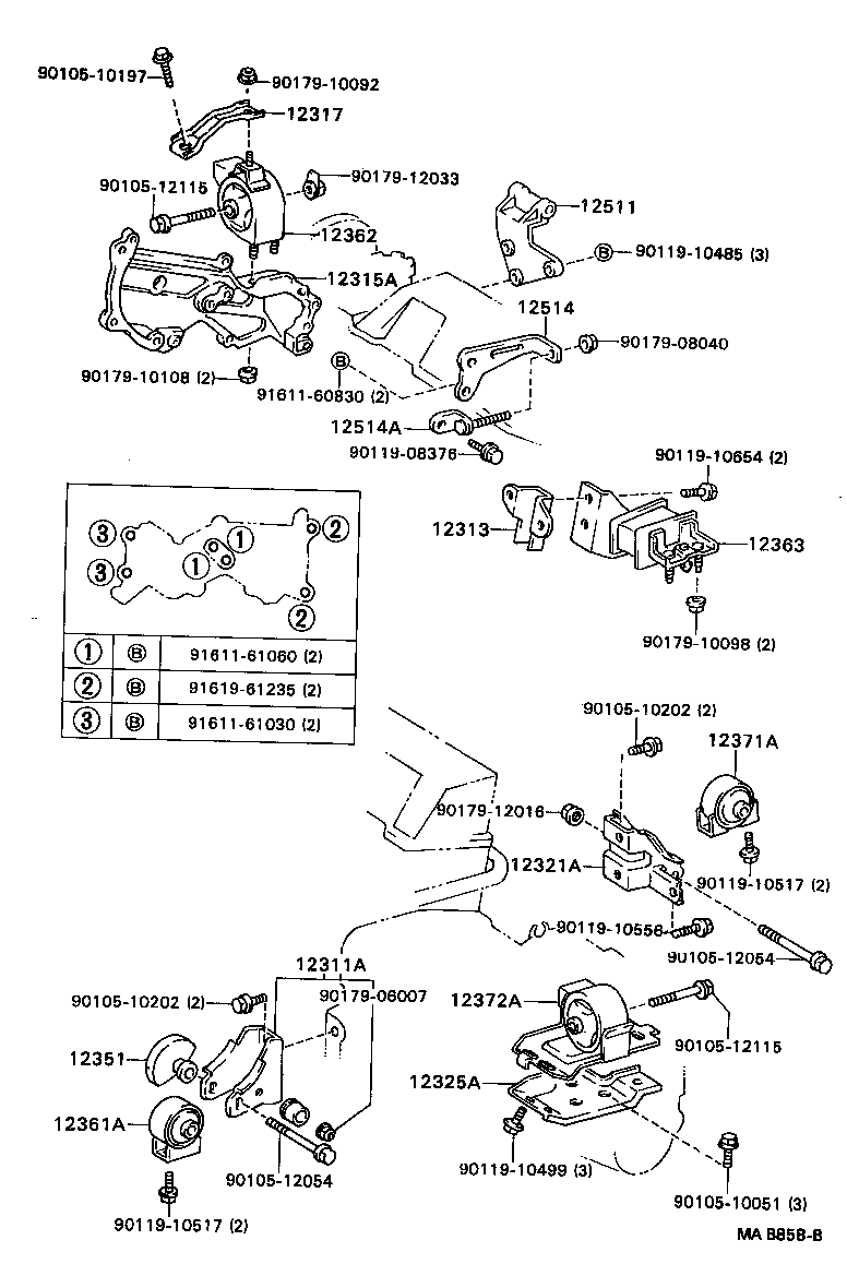  CAMRY |  MOUNTING