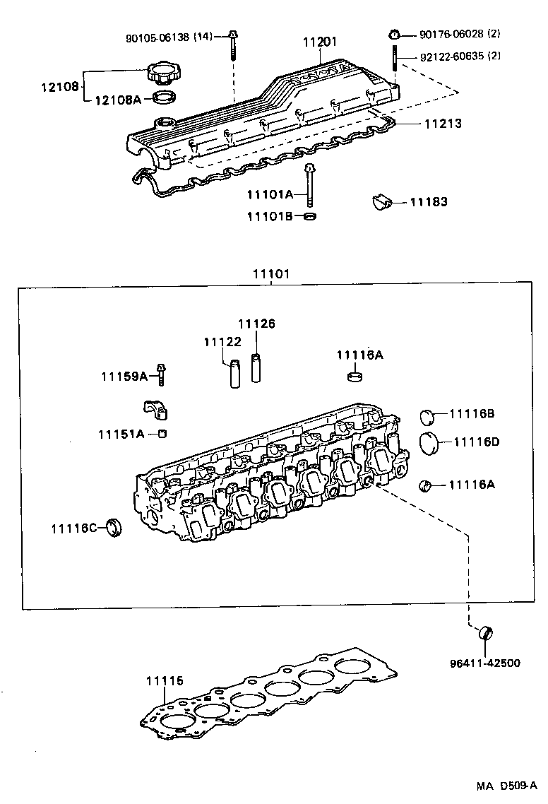  COASTER |  CYLINDER HEAD