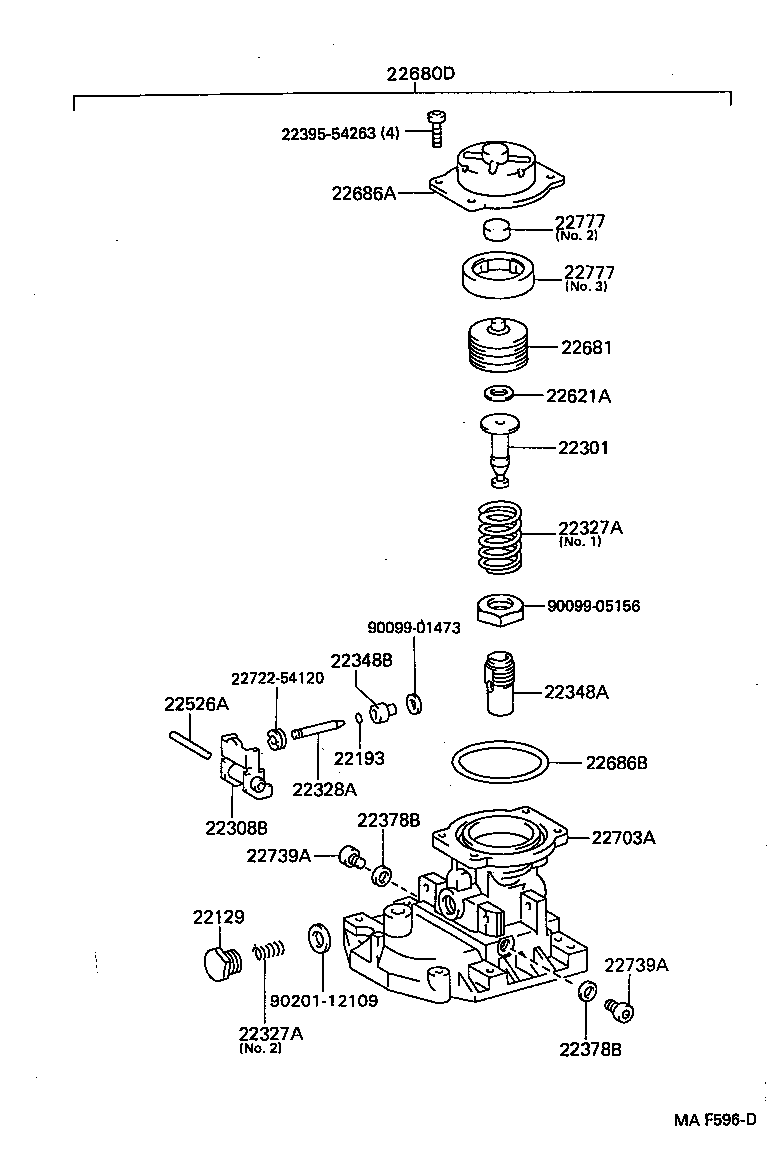  COASTER |  INJECTION PUMP BODY