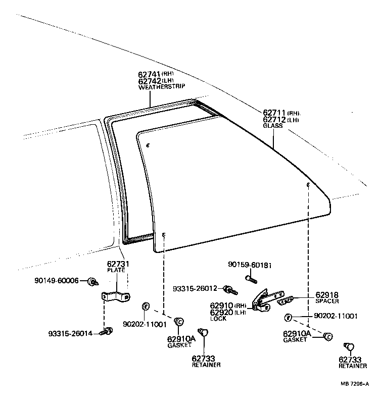  CARINA |  QUARTER WINDOW
