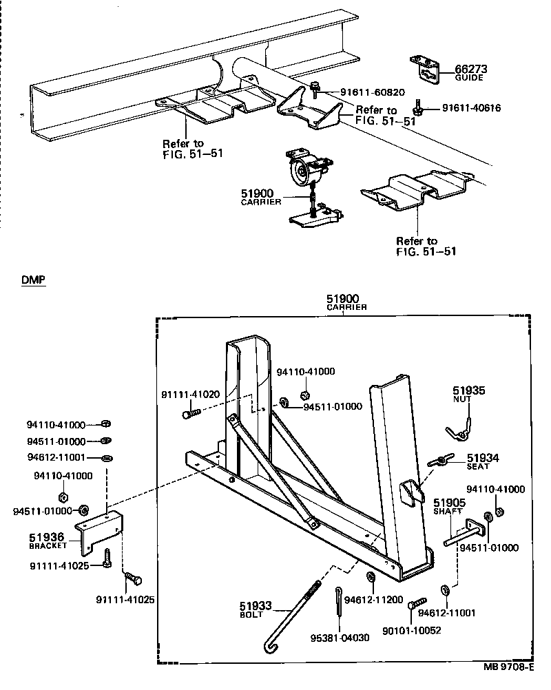  DYNA |  SPARE WHEEL CARRIER