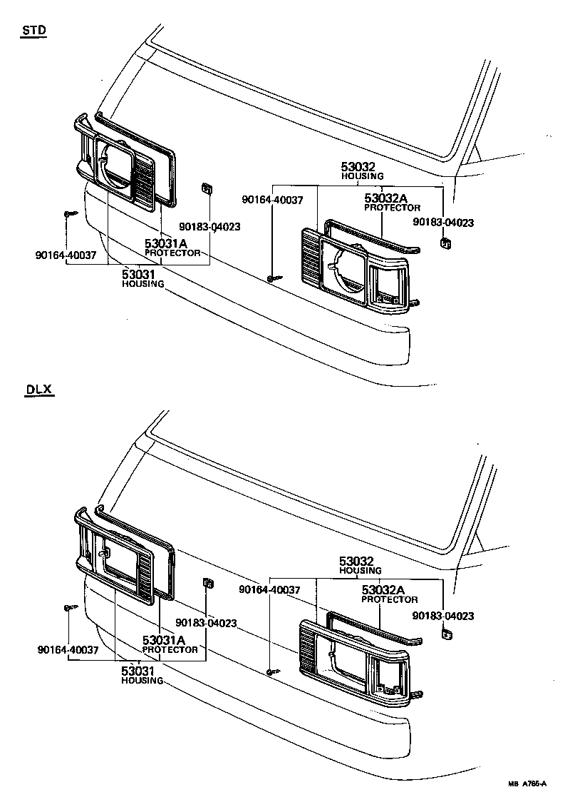  LITEACE |  RADIATOR GRILLE