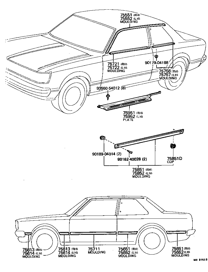  CARINA |  SIDE MOULDING