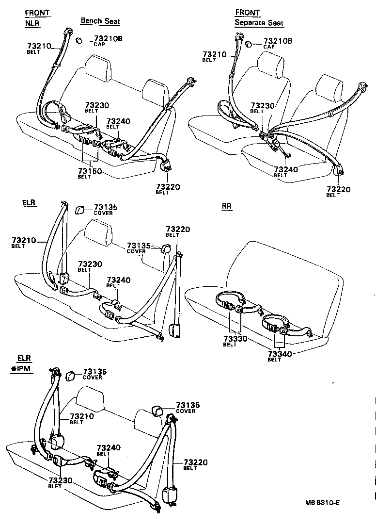  HILUX |  SEAT BELT