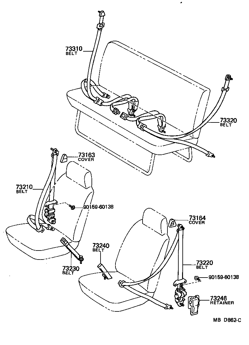  LITEACE |  SEAT BELT