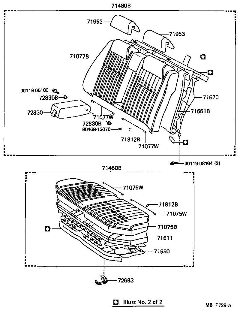  CROWN |  REAR SEAT SEAT TRACK