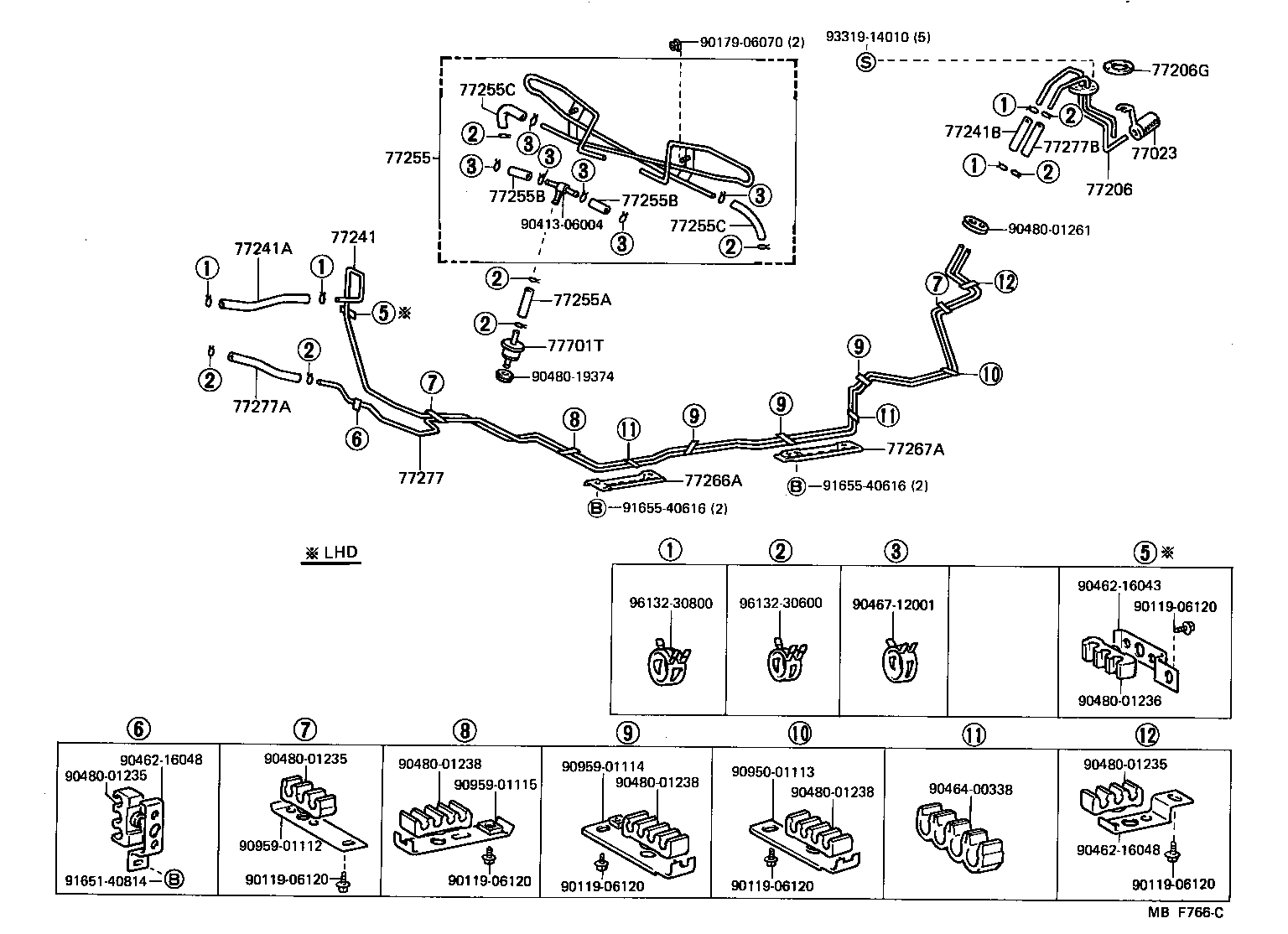  CROWN |  FUEL TANK TUBE