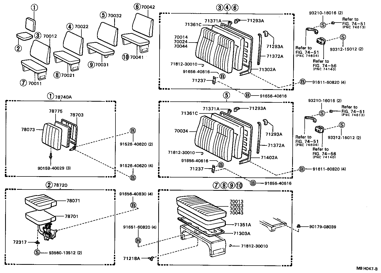  DYNA |  SEAT SEAT TRACK
