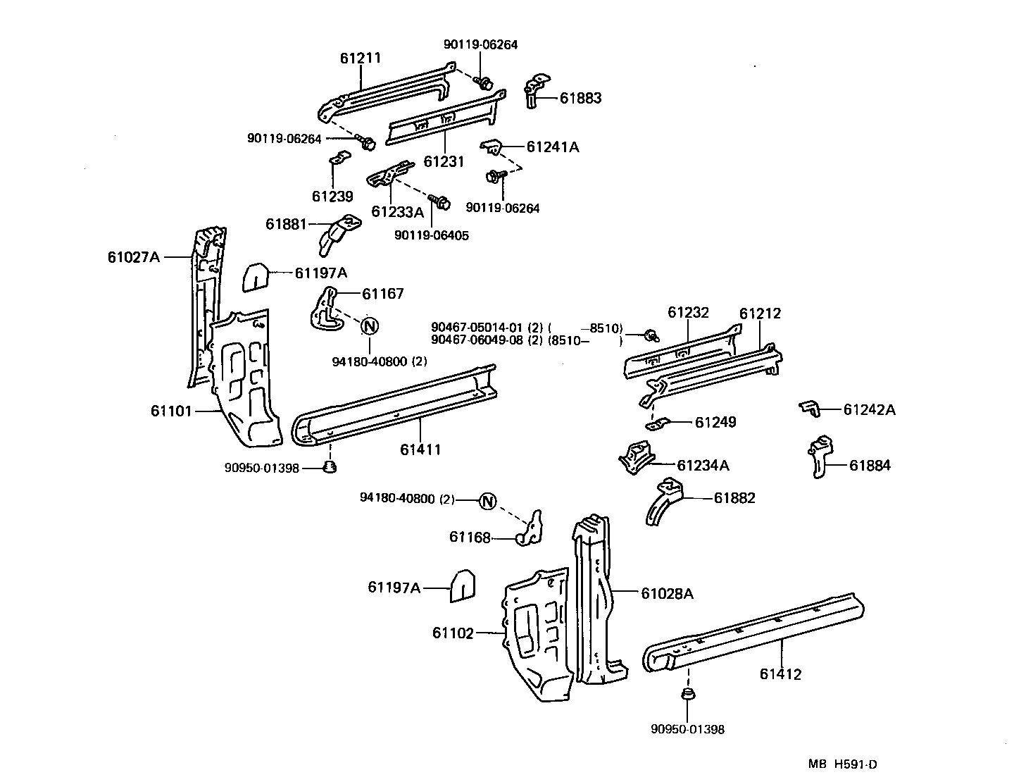  LAND CRUISER 70 |  SIDE MEMBER