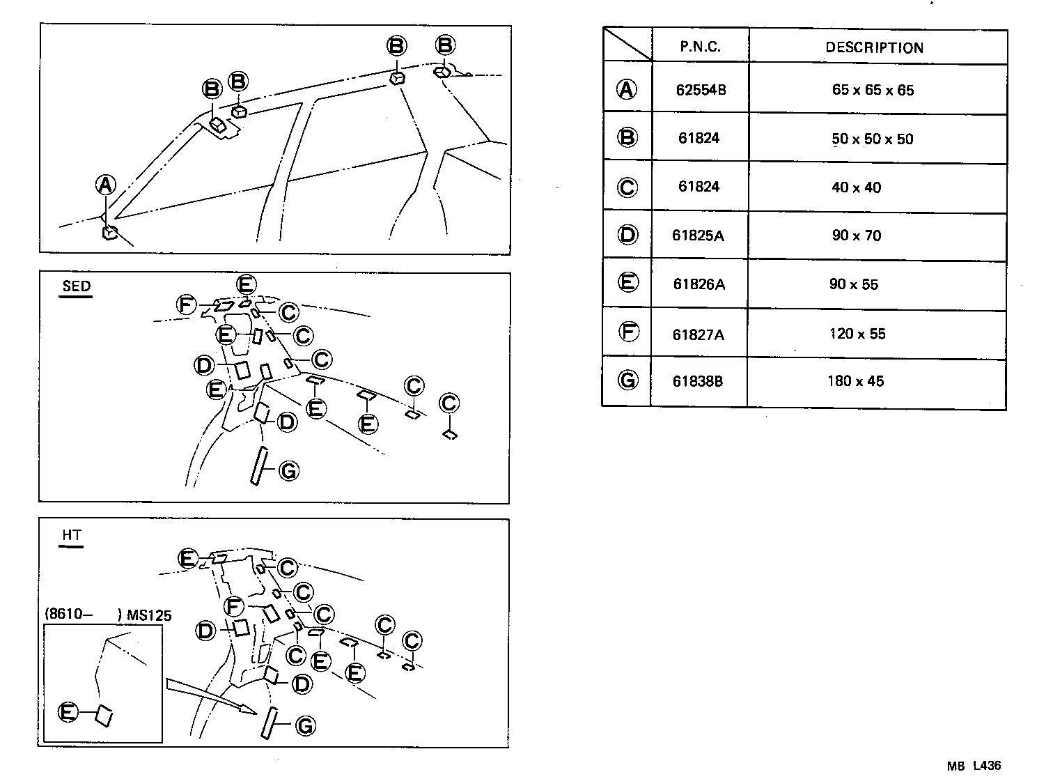  CROWN |  SIDE MEMBER