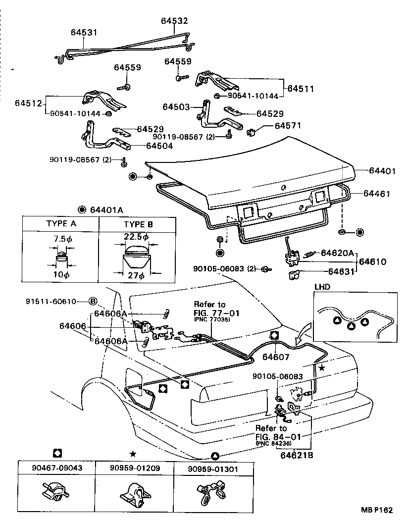  CAMRY |  LUGGAGE COMPARTMENT DOOR LOCK