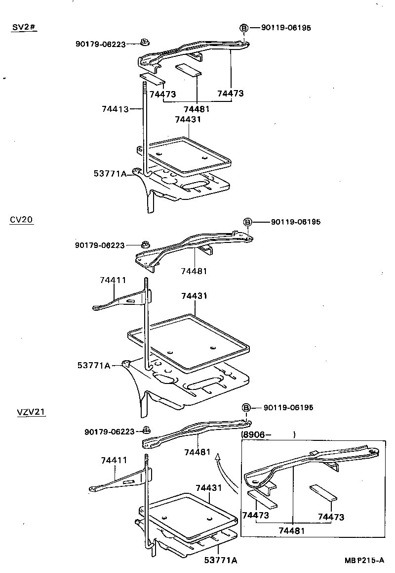  CAMRY |  BATTERY CARRIER